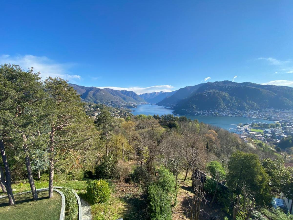 Penthouse - Villa Cardano Como Ngoại thất bức ảnh