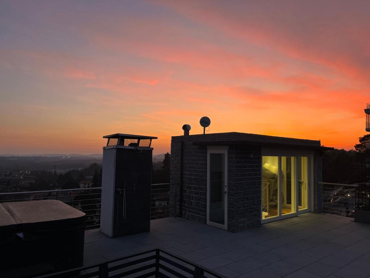 Penthouse - Villa Cardano Como Ngoại thất bức ảnh