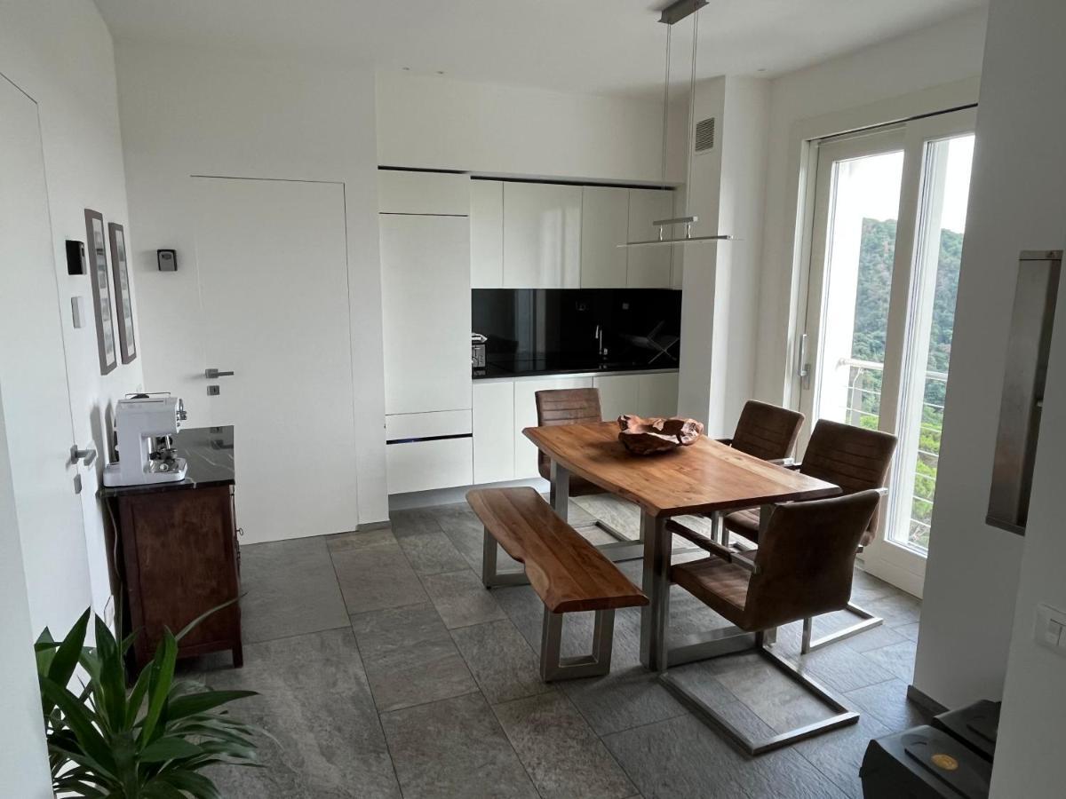 Penthouse - Villa Cardano Como Ngoại thất bức ảnh